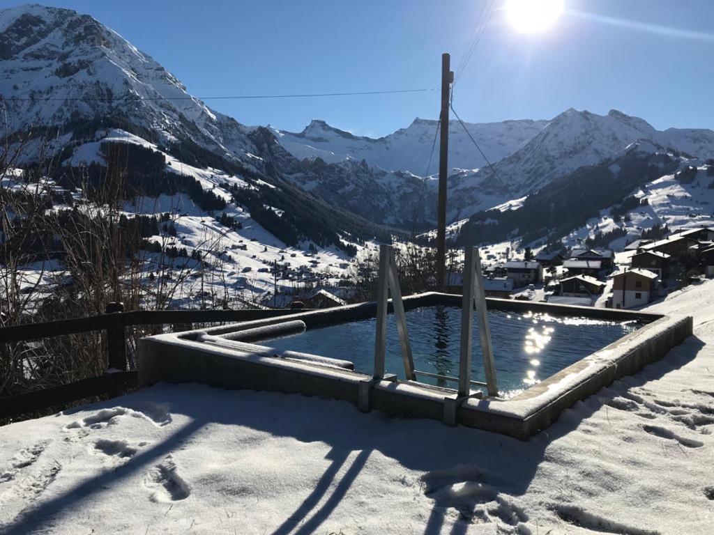 Chalet Sonnenheim Mit Atemberaubender Aussicht Adelboden Zewnętrze zdjęcie