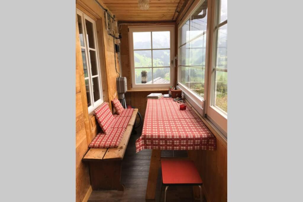 Chalet Sonnenheim Mit Atemberaubender Aussicht Adelboden Zewnętrze zdjęcie