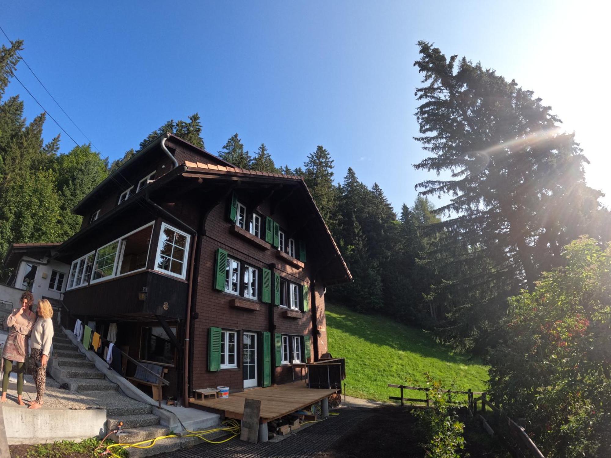 Chalet Sonnenheim Mit Atemberaubender Aussicht Adelboden Zewnętrze zdjęcie