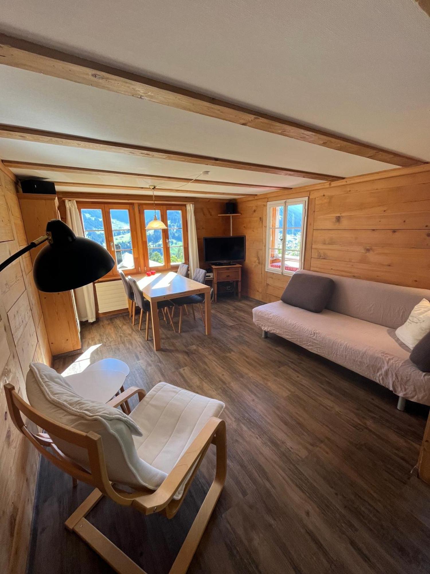 Chalet Sonnenheim Mit Atemberaubender Aussicht Adelboden Zewnętrze zdjęcie