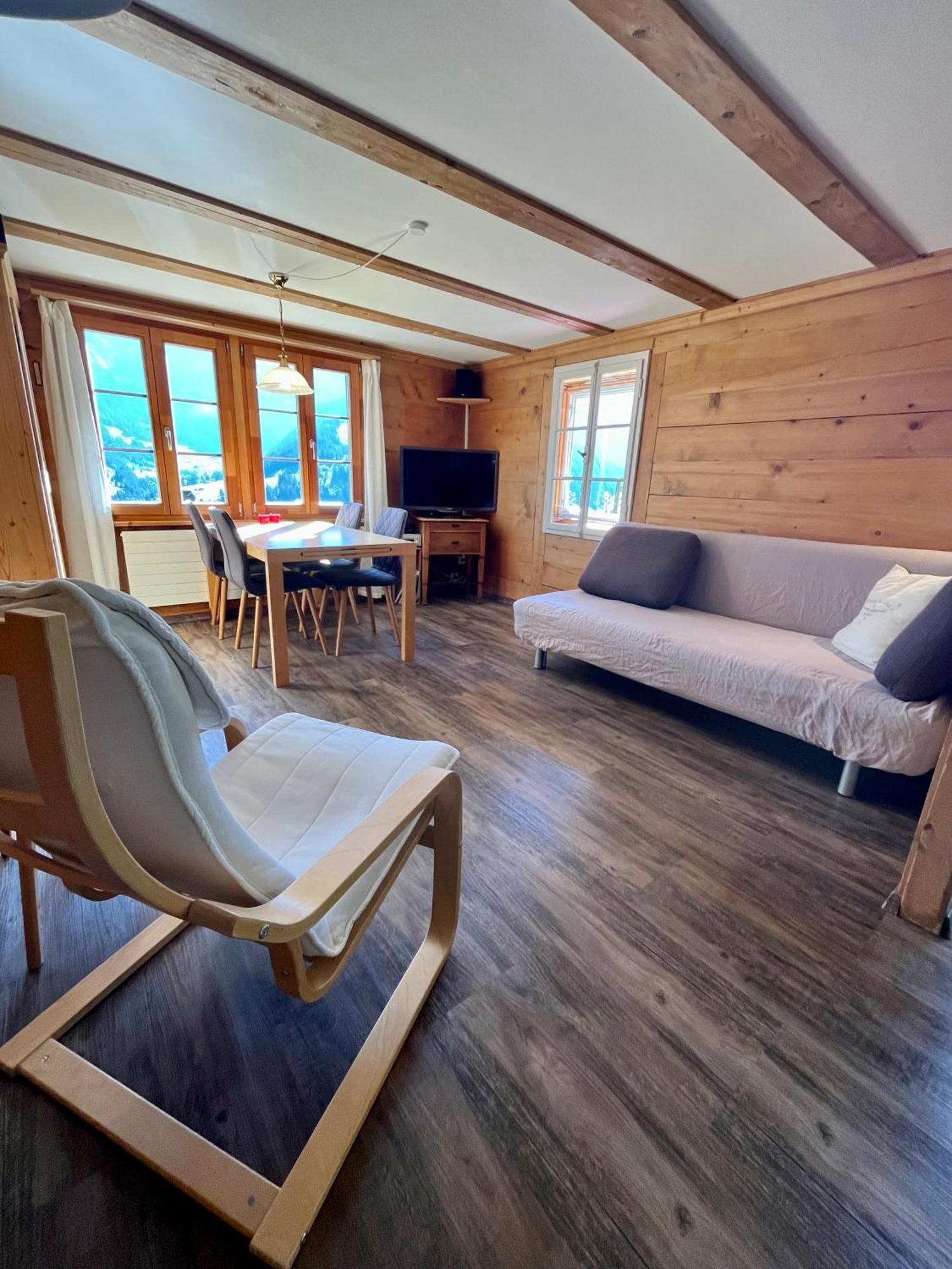 Chalet Sonnenheim Mit Atemberaubender Aussicht Adelboden Zewnętrze zdjęcie